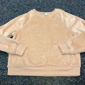 Arizona Jean Co. pink fuzzy sweater sz. S